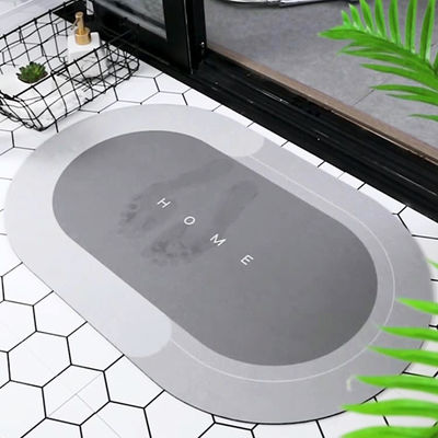 Waterproof Soft Collapsible Mat Diatomite Kitchen Bedroom Pad Absorbent Mat for Home