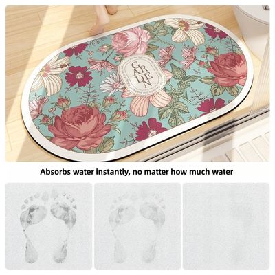 Modern Design Style Quick Drying Bath Tub Mat for Soft Waterproof Eva and Non Slip