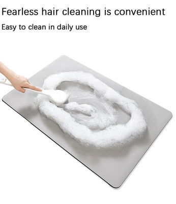 Foldable Water Absorbent Easy Clean Mat for Floor Modern Style Diatomaceous Earth Bath Mat