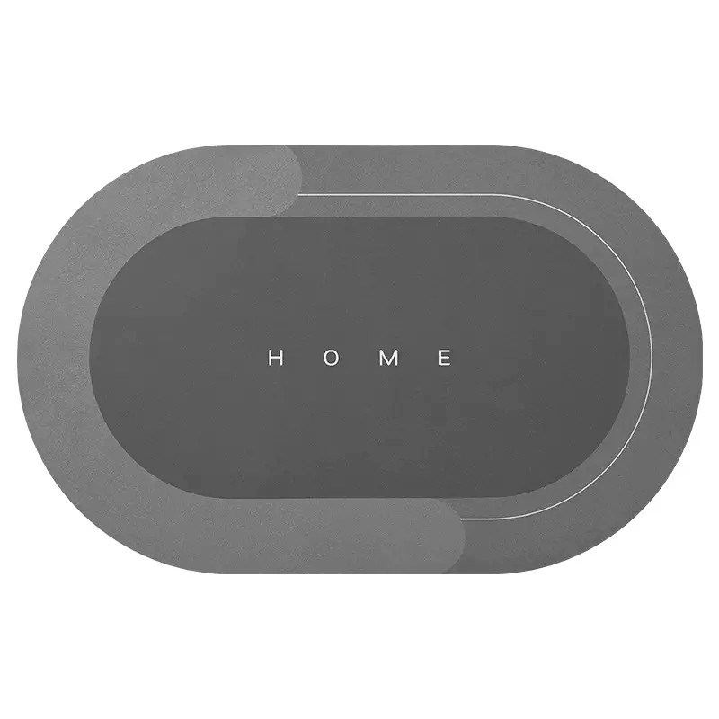 Waterproof Soft Collapsible Mat Diatomite Kitchen Bedroom Pad Absorbent Mat for Home